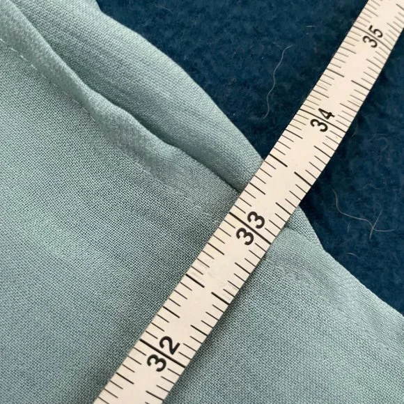 H&M Light Blue Mini Dress - Size 4 - Picture 6 of 6